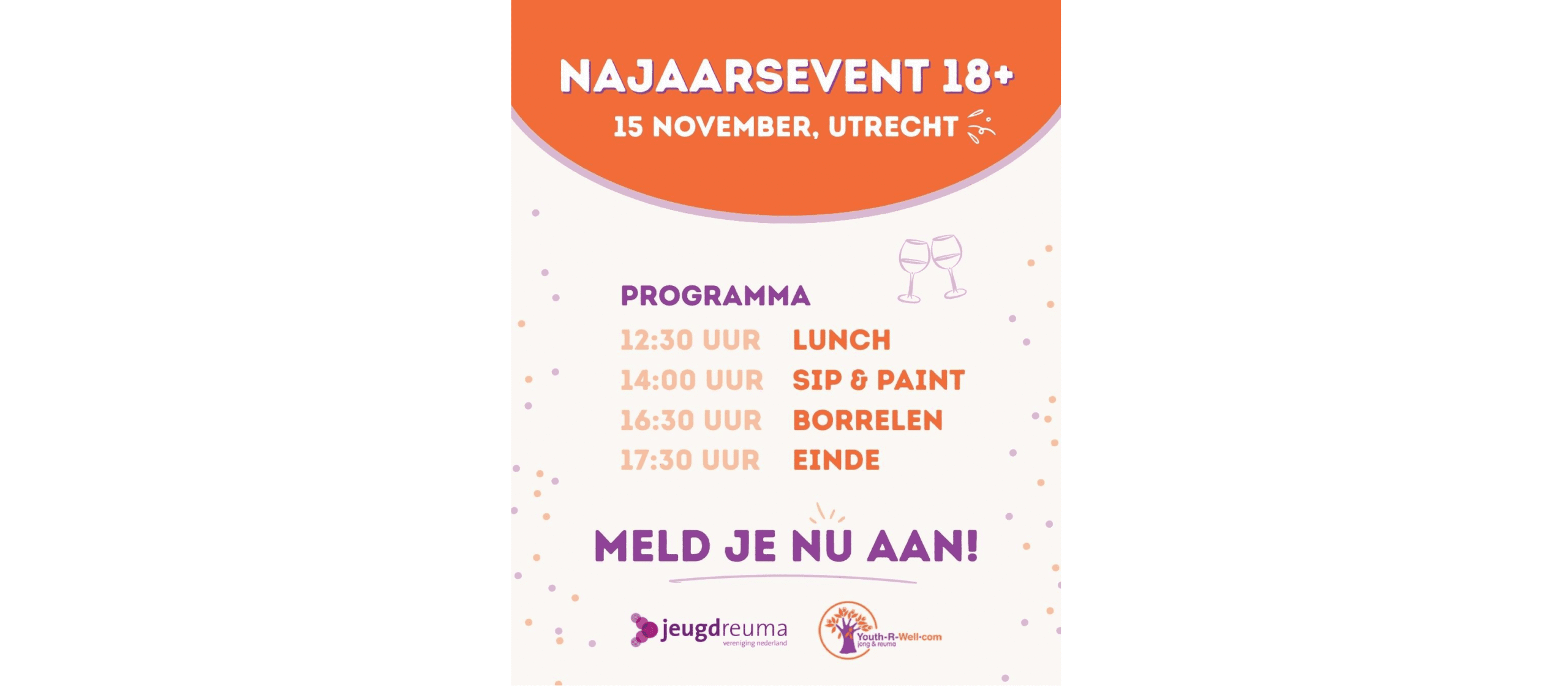 Najaarsevent 18-35 jaar