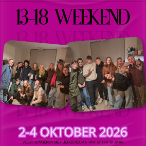 Evenement 13-18 jarigen